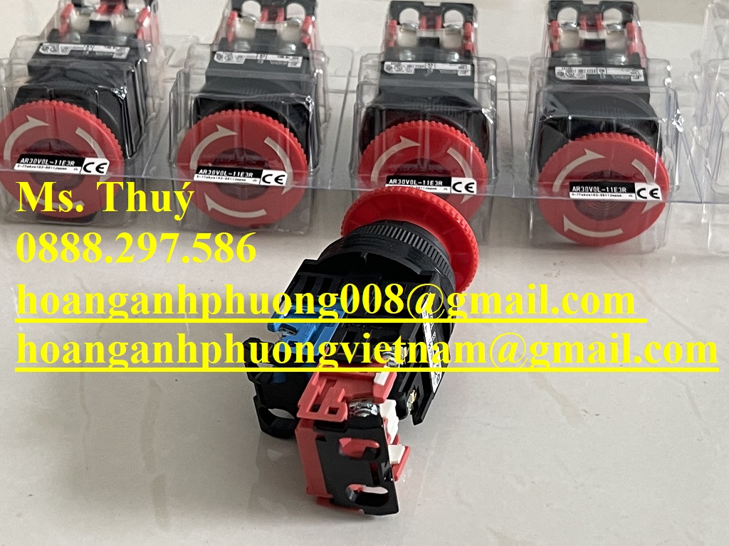 AR30V0L-11E3R - Nút dừng FUJI nhập mới 100% - Giao toàn quốc